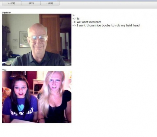 Old Man on Chatroulette