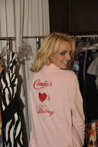 Britney Spears Lingerie Picture For Candies