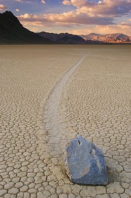 Mystery of Rocks in the Valley of the Death 