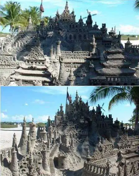 Amazing Sand Castle