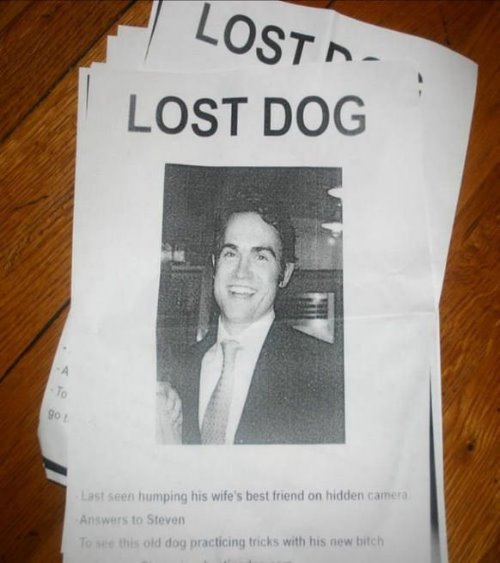 Funny Lost and Found Signs