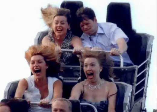 Roller Coaster: Hilarious Faces