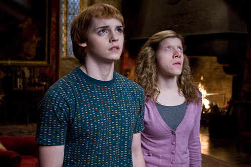 Ron and Hermione's Faces Reversed