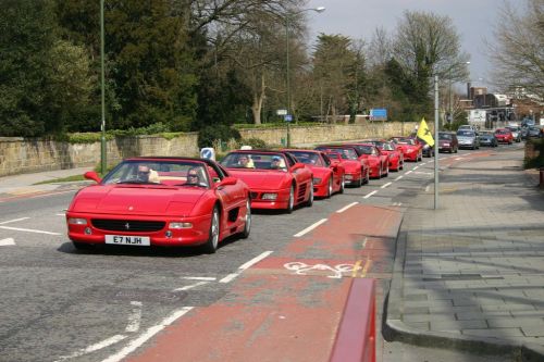 Ferrari on Parade