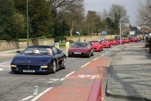 Ferrari on Parade