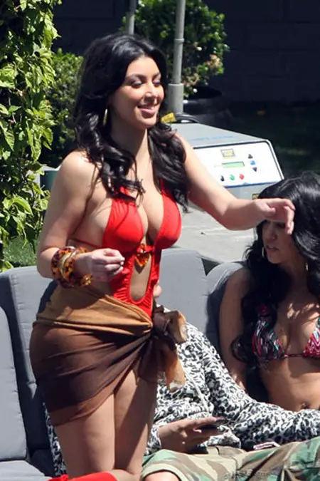 Kim Kardashian Bikini Photos