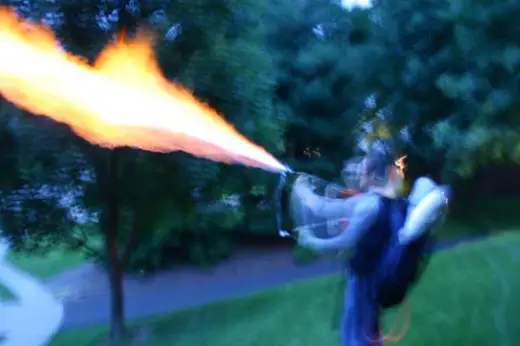 Homemade Flame Thrower
