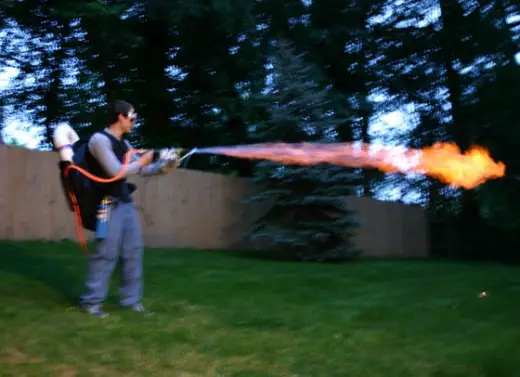 Homemade Flame Thrower