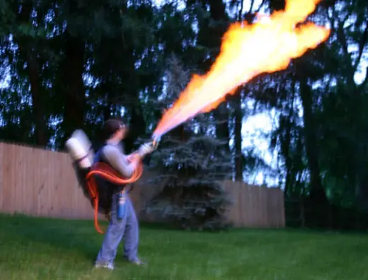 Homemade Flame Thrower