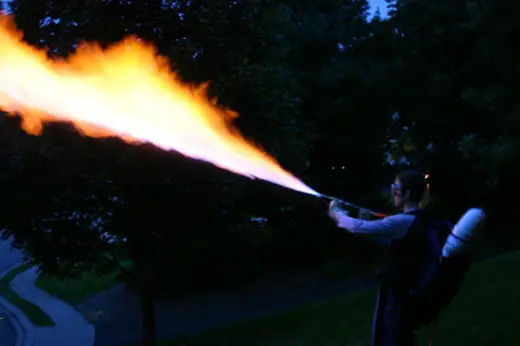 Homemade Flame Thrower