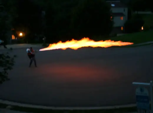 Homemade Flame Thrower