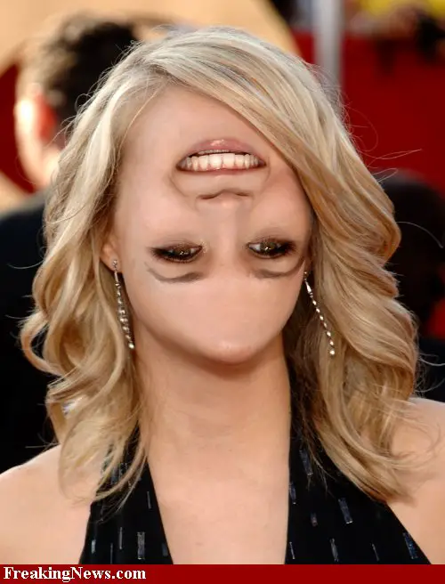 Celebs Upside Down