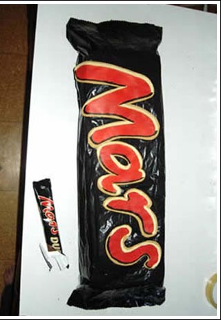 Gigantic Mars Bar