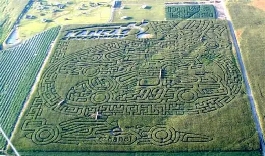 Corn Field Mazes And Art