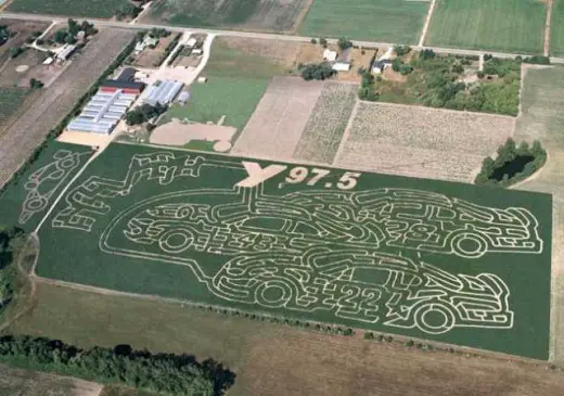 Corn Field Mazes And Art