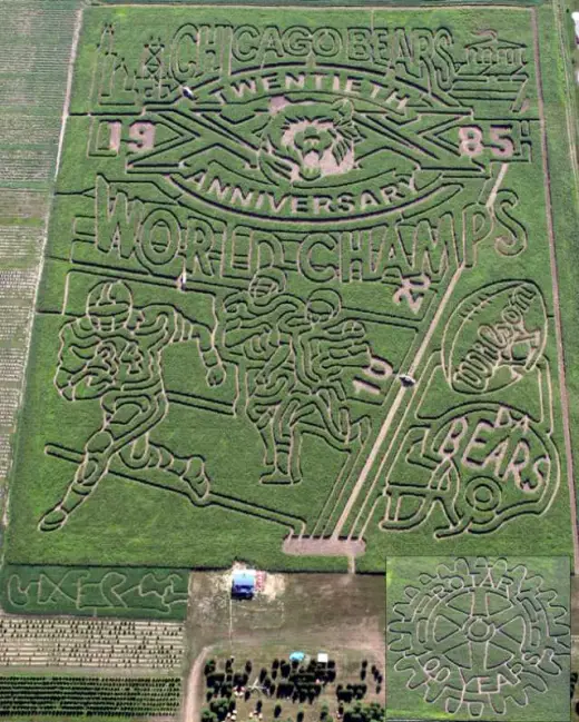 Corn Field Mazes And Art