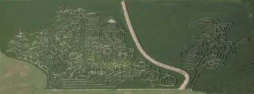 Corn Field Mazes And Art