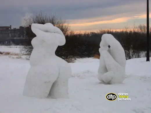 Ice Sculptures From The Olympics