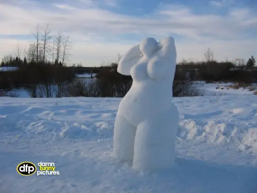 Ice Sculptures From The Olympics