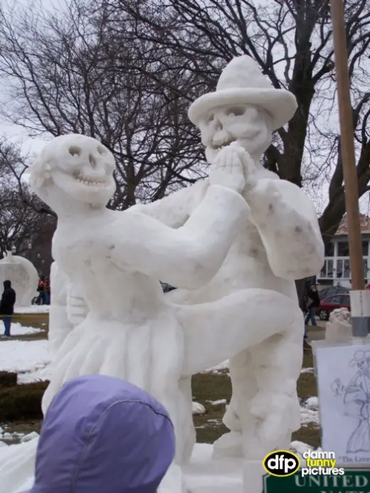 Ice Sculptures From The Olympics