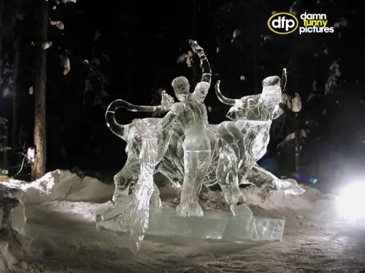 Beautiful Ice Sculptures