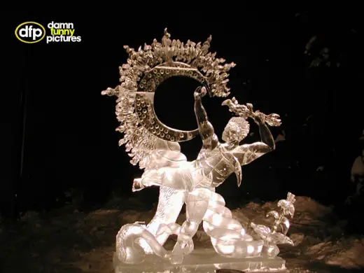 Beautiful Ice Sculptures