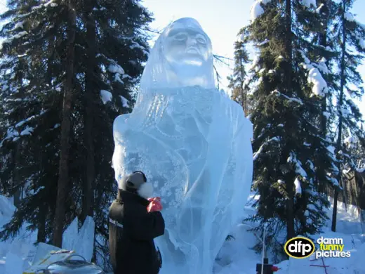 Beautiful Ice Sculptures