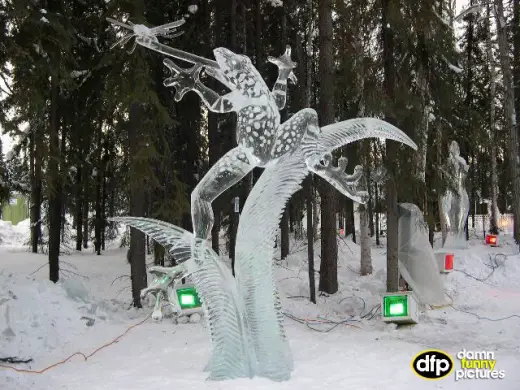 Beautiful Ice Sculptures