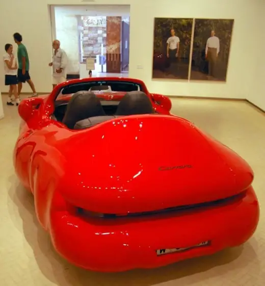 Inflatable Porsche