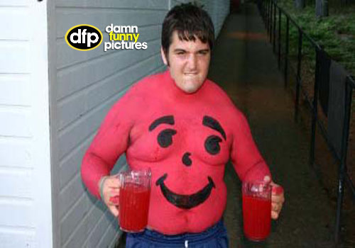 Koolaid Guy Posing