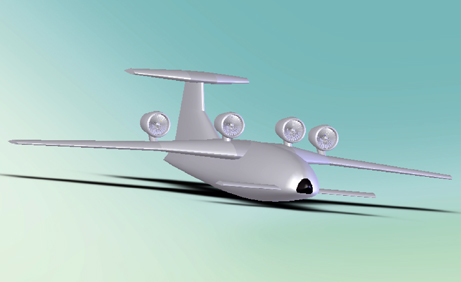 Fuel Saving Future Plane