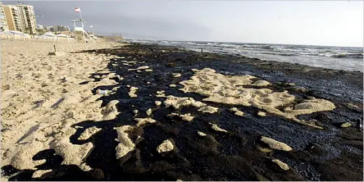 Lebanon Oil Spill