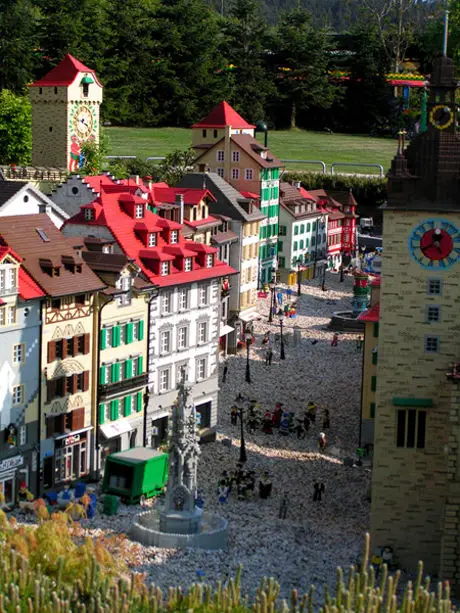 Switzerland in Legos