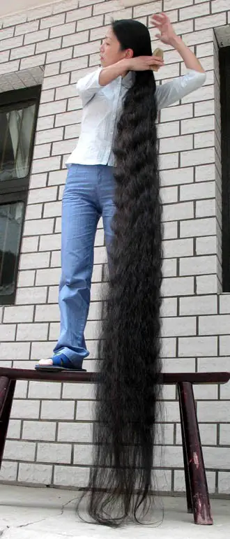 Longest Female Hair