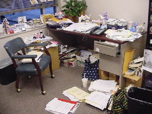 Messy Desks