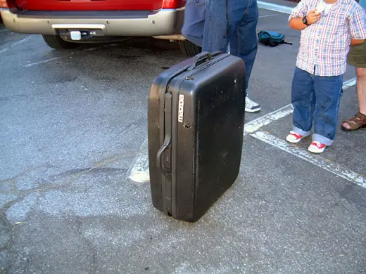 go kart suitcase