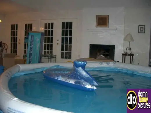 Indoor Pool Party