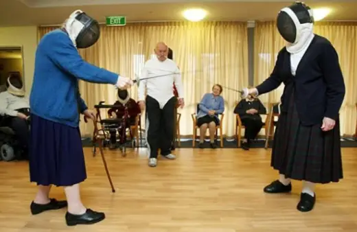 Elderly Fencing