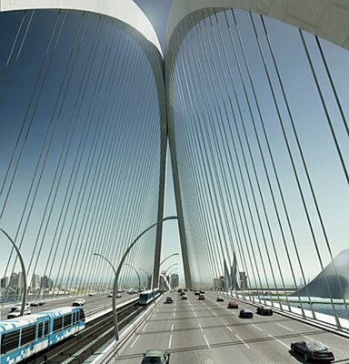 World's Largest Arch Bridge in Dubai by 2012