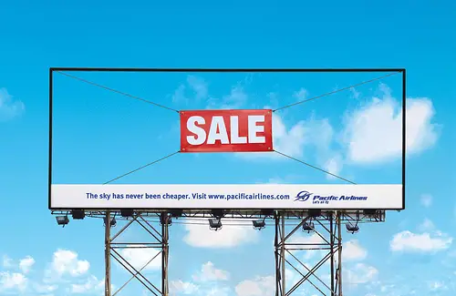Pacific Airlines Billboard