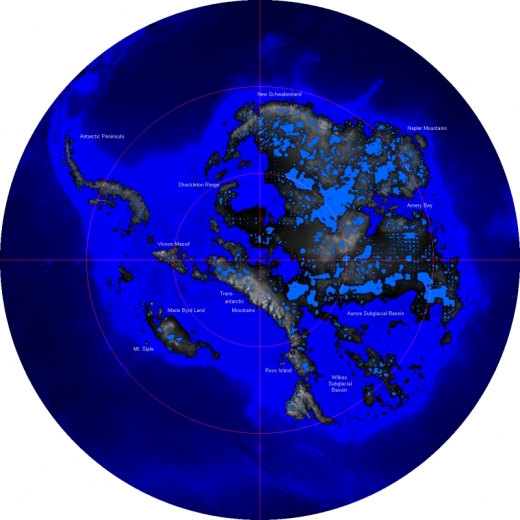 Map Of Antarctica