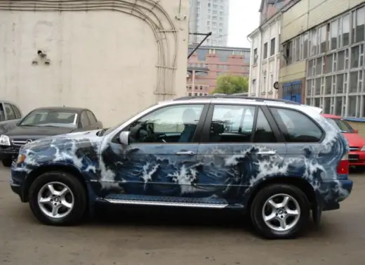 Russian Painted Car