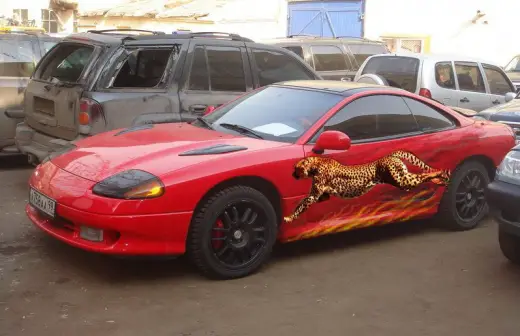 Russian Painted Car