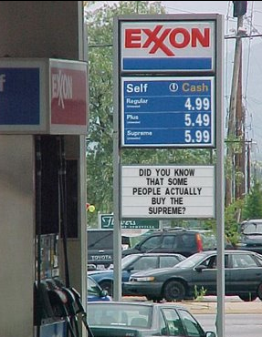 Gas Station Sense of Humor