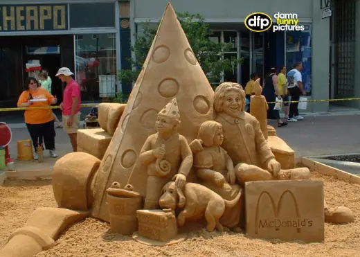 Cool Sand Sculptures