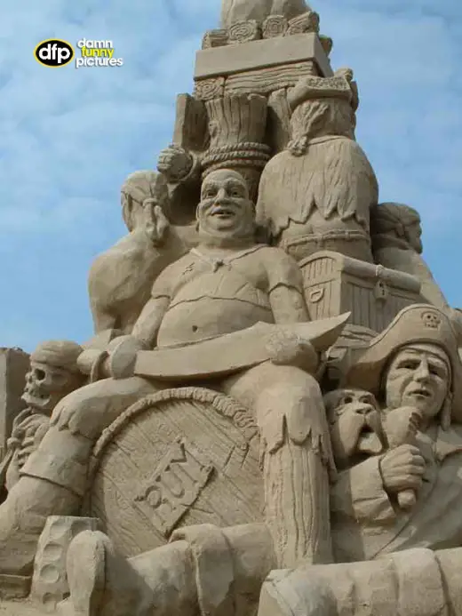 Cool Sand Sculptures