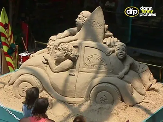 Cool Sand Sculptures