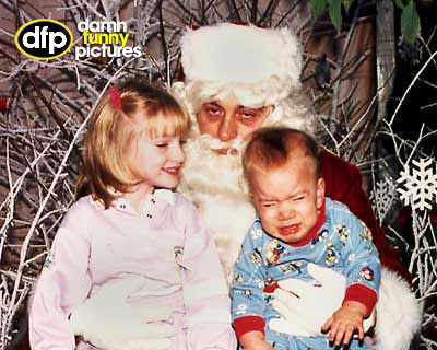 Kids Scared Of Santa Clause