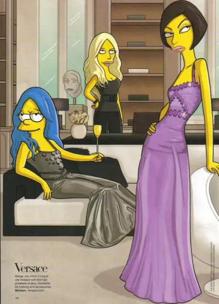 Simpsons Fashion Show