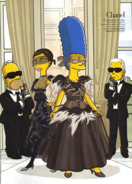 Simpsons Fashion Show